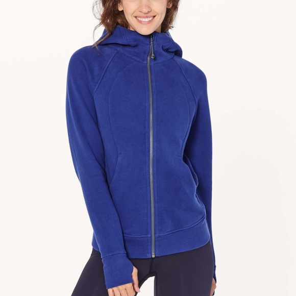 lululemon scuba hoodie blue